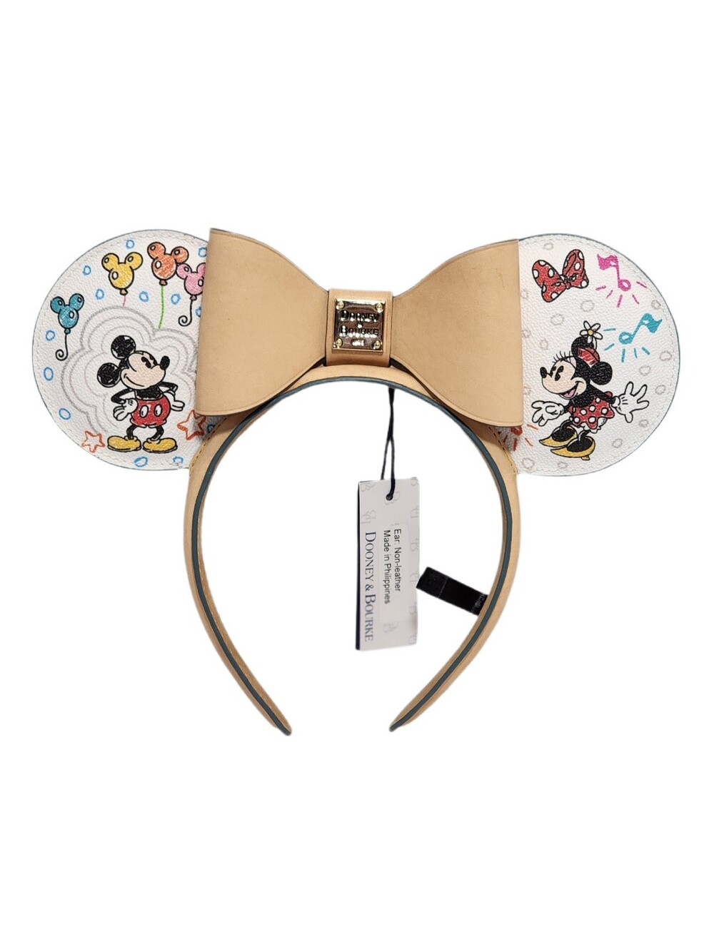 Disney Dooney & Bourke SKETCHBOOK Ear Headband - NWT